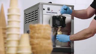 Spaceman 6220 Soft Serve Ice Cream Machine [upl. by Oruhtra]