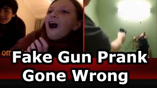 Fake Gun Prank On Omegle [upl. by Gruver]