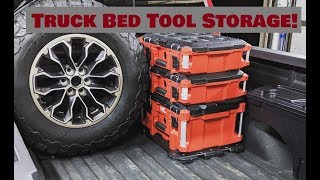 Pickup Bed Tool Box System Milwaukee Packout [upl. by Llorrac462]