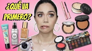 ¿QUÉ VA PRIMERO EL ORDEN PARA APLICAR EL MAQUILLAJE  MARIEBELLE COSMETICS [upl. by Oys925]