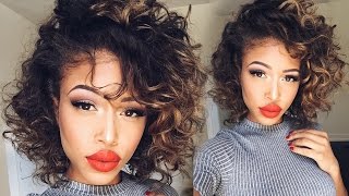 Overnight HEATLESS Curls  Short Hair [upl. by Bourque]