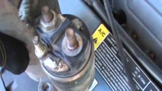 2000 Ford Focus Starter Removal and Install [upl. by Tterej]