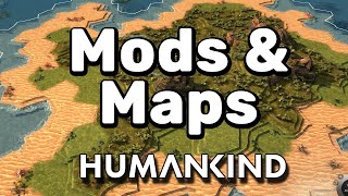 HUMANKIND Community Maps Mods and Personas  How to Get amp Install Custom Content in Humankind Game [upl. by Moffitt249]