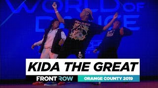 Kida the Great  FRONTROW  World of Dance Orange County 2019  WODOC19 [upl. by Stovall]