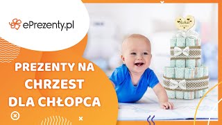 TOP 3 prezenty na Chrzest dla chłopca  ePrezentypl [upl. by Kachine218]