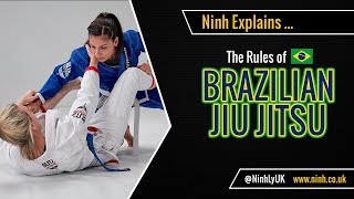 The Rules of Brazilian Jiu Jitsu BJJ  EXPLAINED [upl. by Studner863]