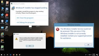 How to Fix All Windows Installer Not Working Errors [upl. by Adnawuj]