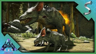 RAVAGER TAMING  BREEDING BABY RAVAGER amp NEW WINGSUIT  Ark Aberration DLC Gameplay E4 [upl. by Morly]