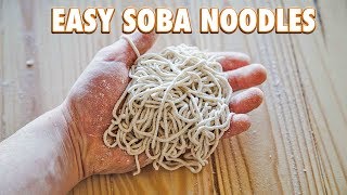 How to Make Easy Handmade Soba Noodles [upl. by Fisken]