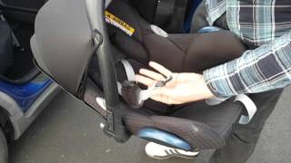 Fitting maxi cosi isofix [upl. by Garrick]