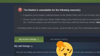 The Market is unavailable for the following reasons [upl. by Keen]