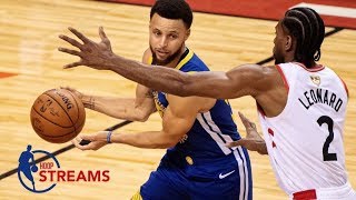 Hoop Streams Previewing NBA Finals Game 2 Warriors at Raptors  ESPN [upl. by Ecinom]