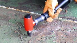 Singlehead Pneumatic Handheld Scaling Hammer  Remove Thick Scale Heavy Corrosion Hard Coatings [upl. by Koenig]