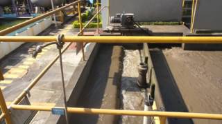 Activated sludge wastewater treatment plant [upl. by Hauser]