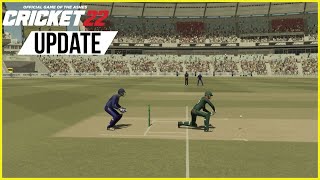 CRICKET 22 Hotfix  Small Update  May 16 2022 [upl. by Ayahsal]