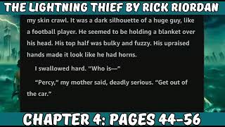 The Lightning Thief by Rick Riordan Chapter 4 Audiobook [upl. by Hairom]