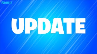 Fortnite Update Today [upl. by Namurt893]