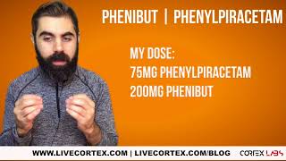 Stacking Phenibut with Phenylpiracetam DOSES  EFFECTS  MORE [upl. by Ynnam]