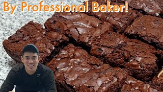 BEST BROWNIES RECIPE  HOTEL SECRET RECIPE  BAKE WITH JAY [upl. by Salkcin302]