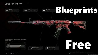 How To Get Weapon Blueprints For Free  Create Your Own Blueprints Modern Warfare And Warzone [upl. by Grissom]