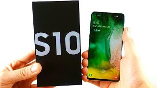 Samsung Galaxy S10 Unboxing [upl. by Jannery]